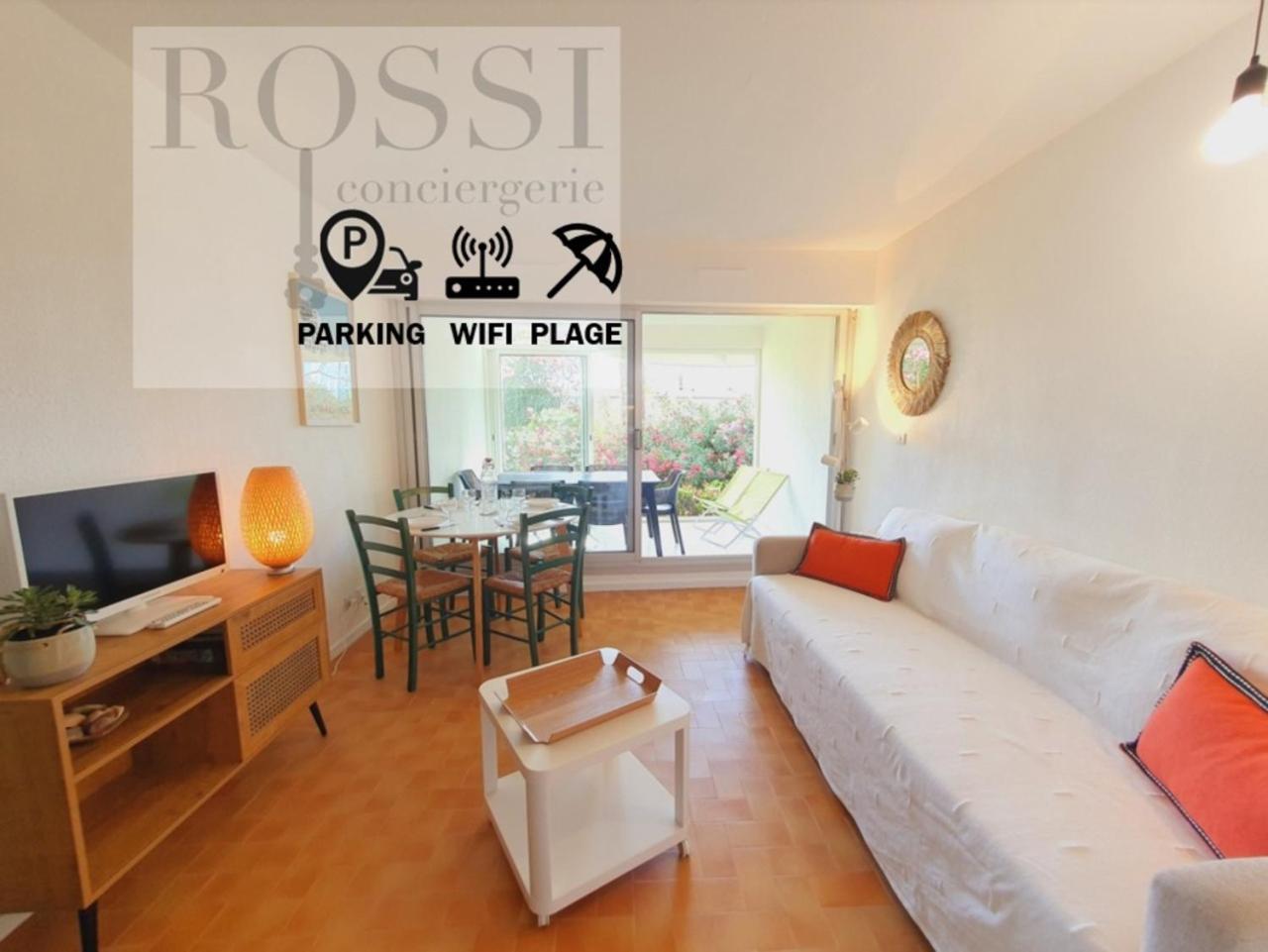 T2 Traversant Familial Cap Sud Parking Plages - Rossiconciergerie - Linge En Option La Grande-Motte Exterior photo